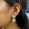Feya American Diamond CZ Small Jhumki Earrings