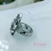 Luxurious Green American Diamond Ring
