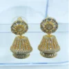 Feya American Diamond CZ Small Jhumki Earrings