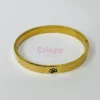 Om Carving Premium Gold Bracelet For Men