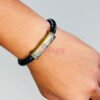 Jai Shri Ram Braided Bracelet with Engraved Plate