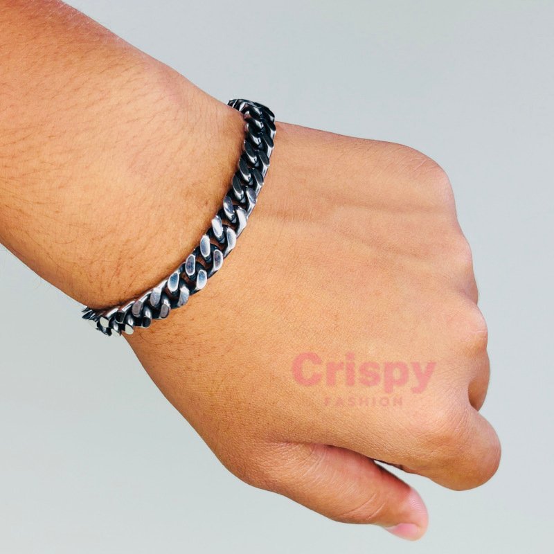 Men's Stainless Steel curb Chain Link Bracelet