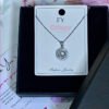 Elegant Pearl Halo Pendant Necklace