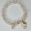 Hello Kitty Beaded Charm Bracelet For Women