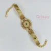 Rajwadi Antique Polished Kundan & Enamel Bracelet For Women