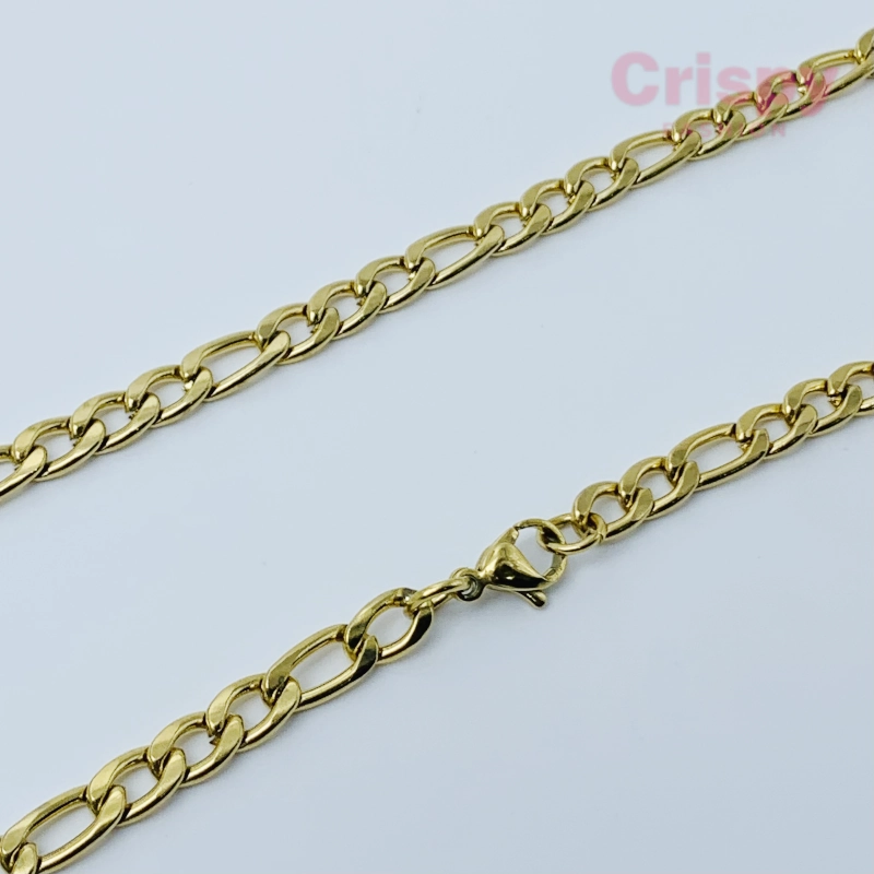 Classic Curb Link Gold Chain For Men ( 22 Inch )
